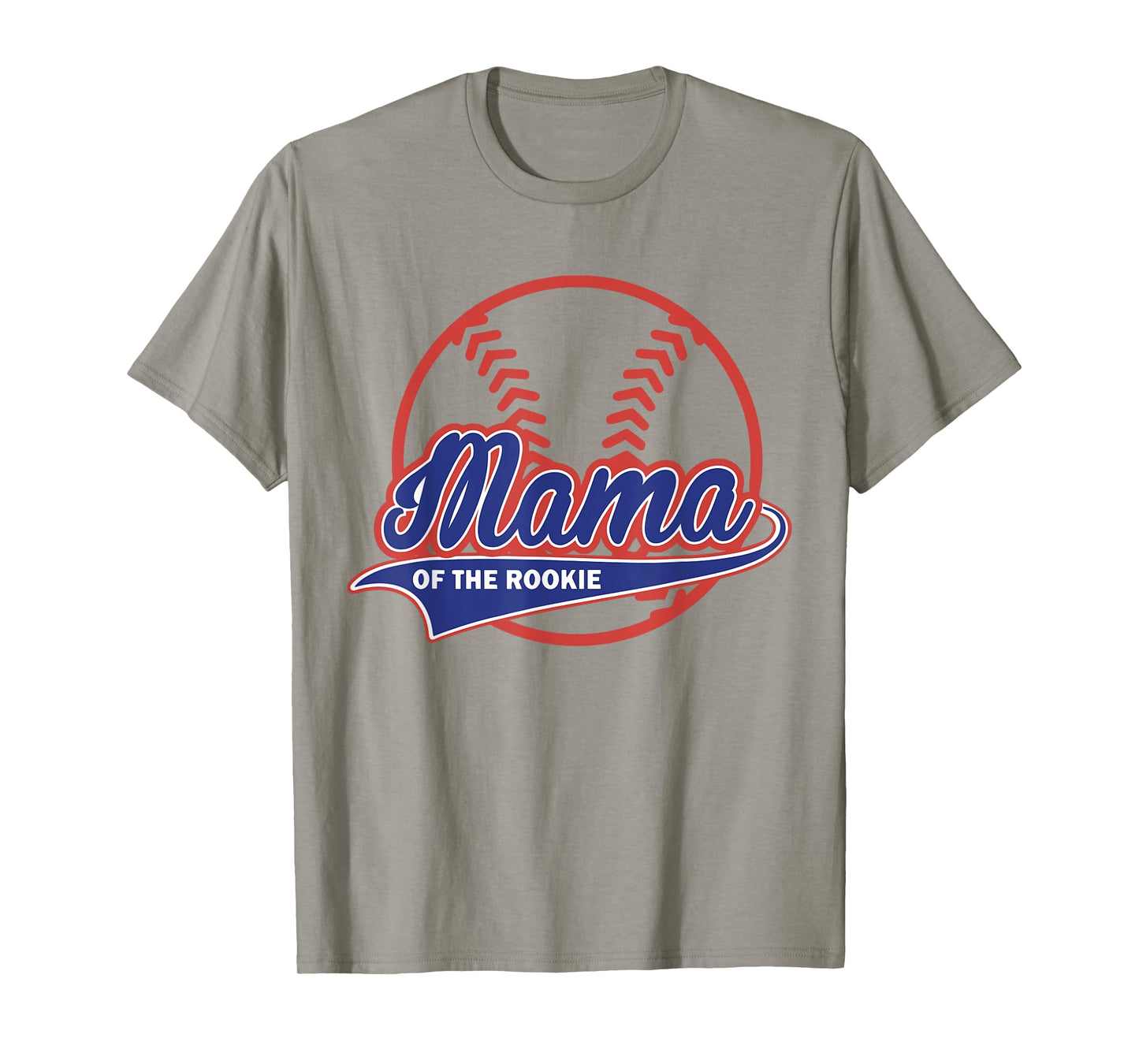 Mama Of The Rooki-e 1st Birthday Baseball Theme Matching T-Shirt