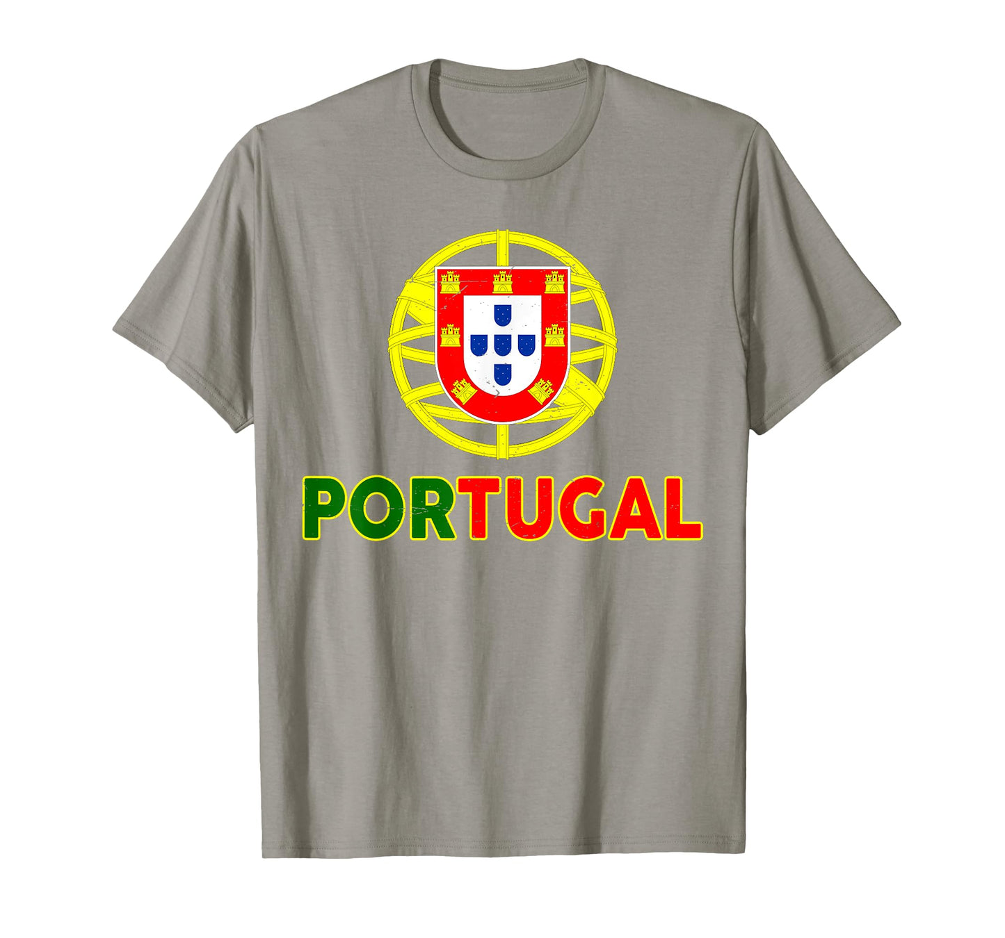 Men Portugal Toddler Kids Boys Women Pride Portuguese Flag T-Shirt