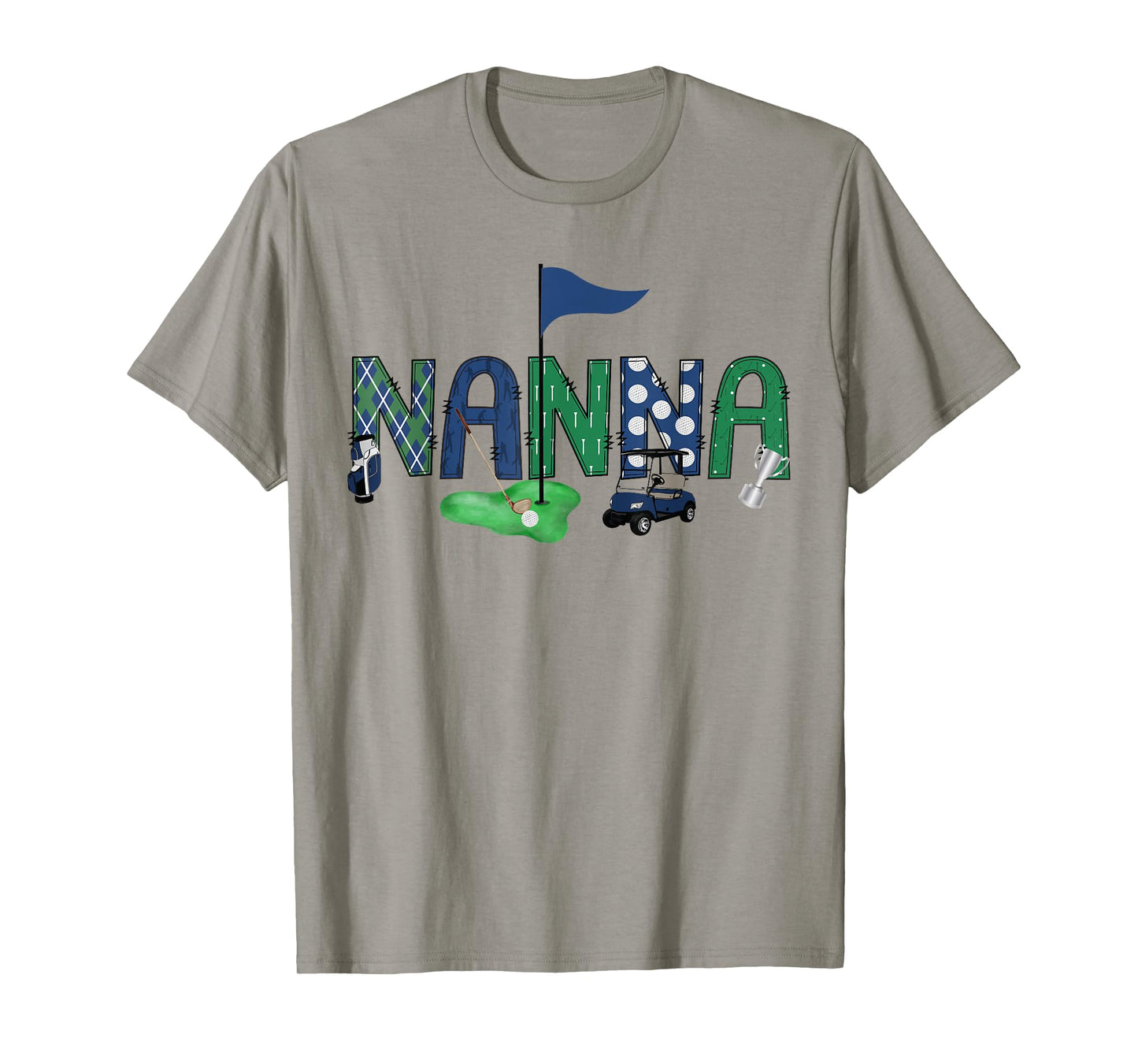 Nanna Of The Birthday Boy Hole in One Golf Sport Matching T-Shirt