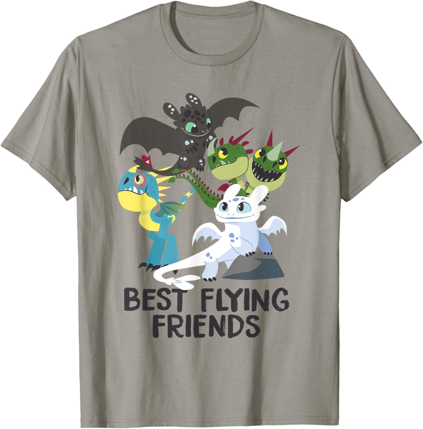 How to Train Your Dragon 3 Hidden World Best Friends T-Shirt