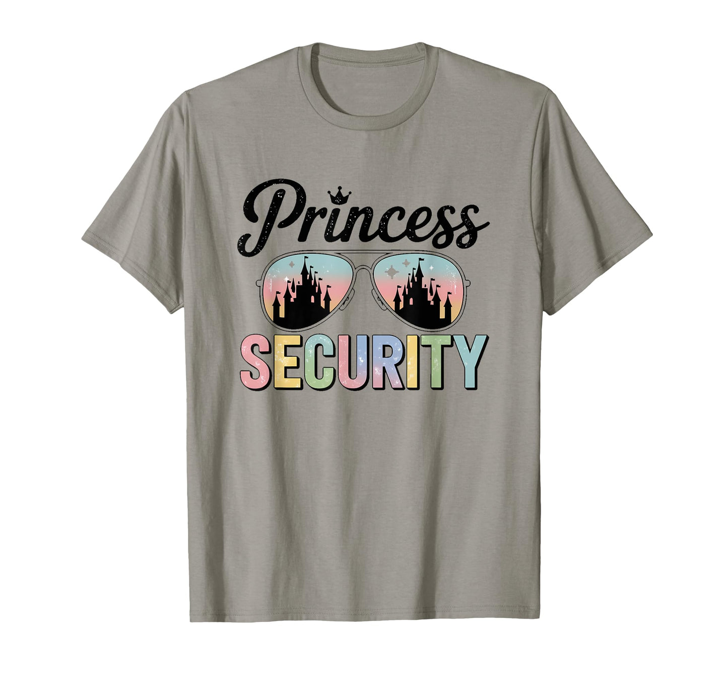 Vintage Princess Security Protection Matching Family Boys T-Shirt
