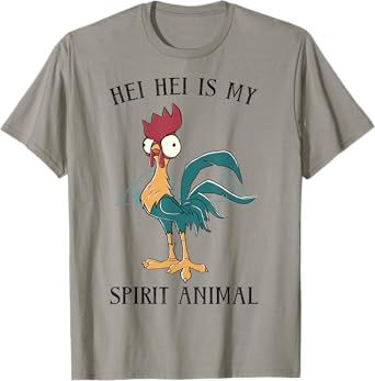 Disney Moana Hei Hei Is My Spirit Animal Portrait T-Shirt