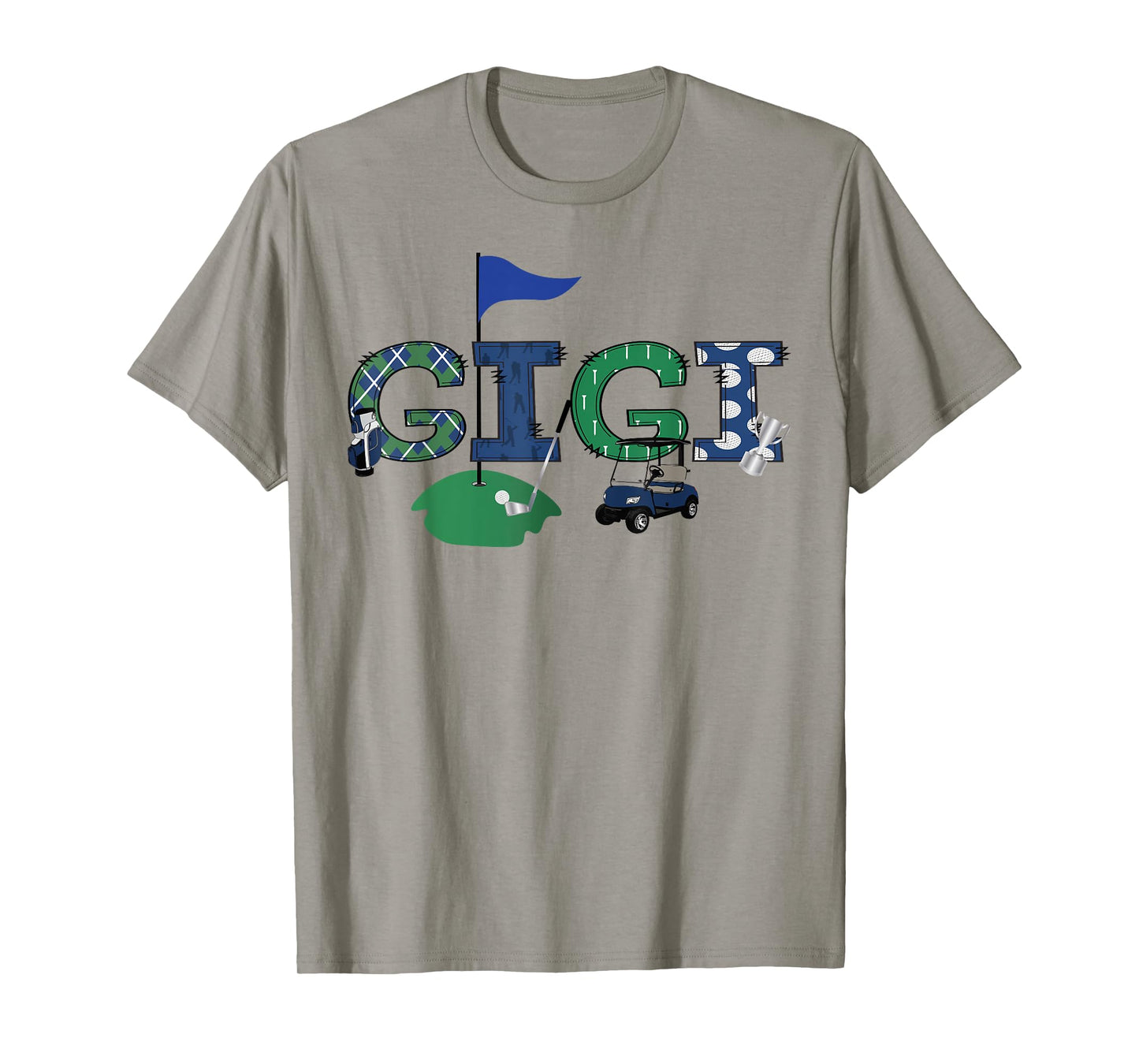 Golf Gigi Hole In One Golf First Birthday Boy Party T-Shirt