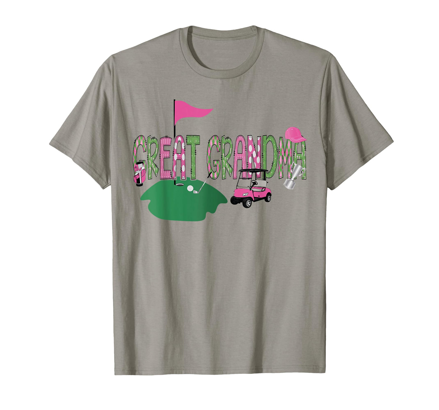 Golf Great Grandma Hole In One Golf 1St Birthday Party T-Shirt