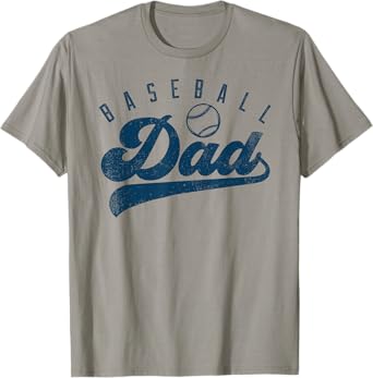 Baseball Dad Gifts Daddy Father's Day T-Shirt
