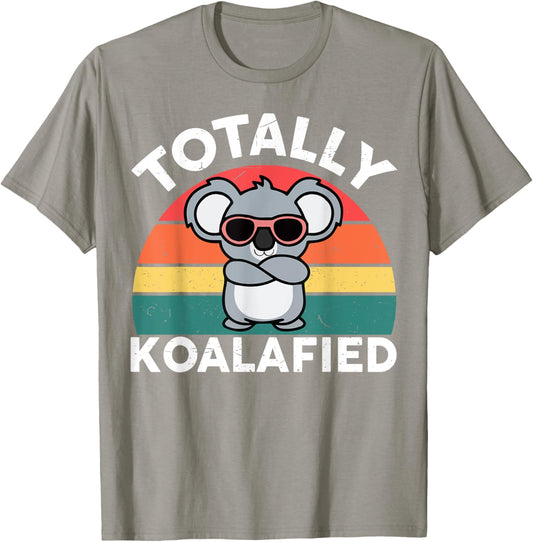 Cute koalafied shirt dad men kids boys girls women koala T-Shirt