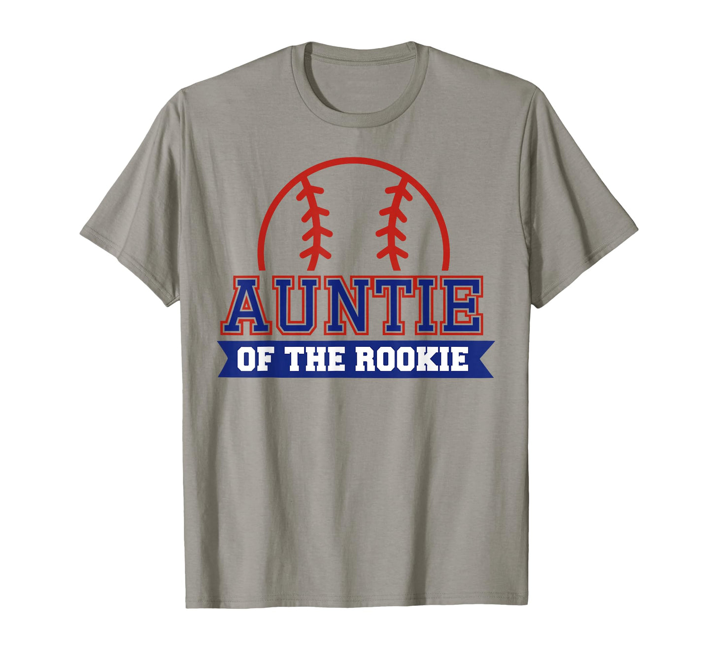 Auntie of Rookie 1st Birthday Baseball Theme Matching Party T-Shirt