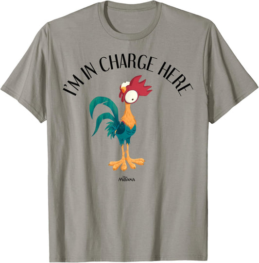 Disney Moana HeiHei I'm In Charge Here Portrait T-Shirt