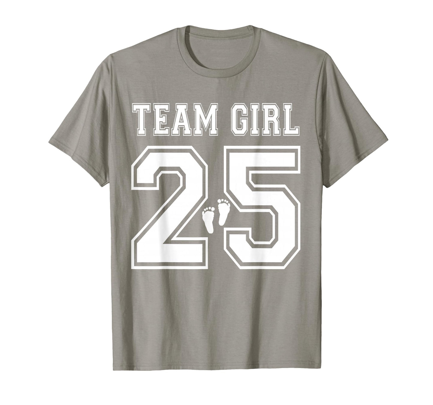 Team Girl 2025 Gender Reveal Girl Baby Shower Adoption T-Shirt
