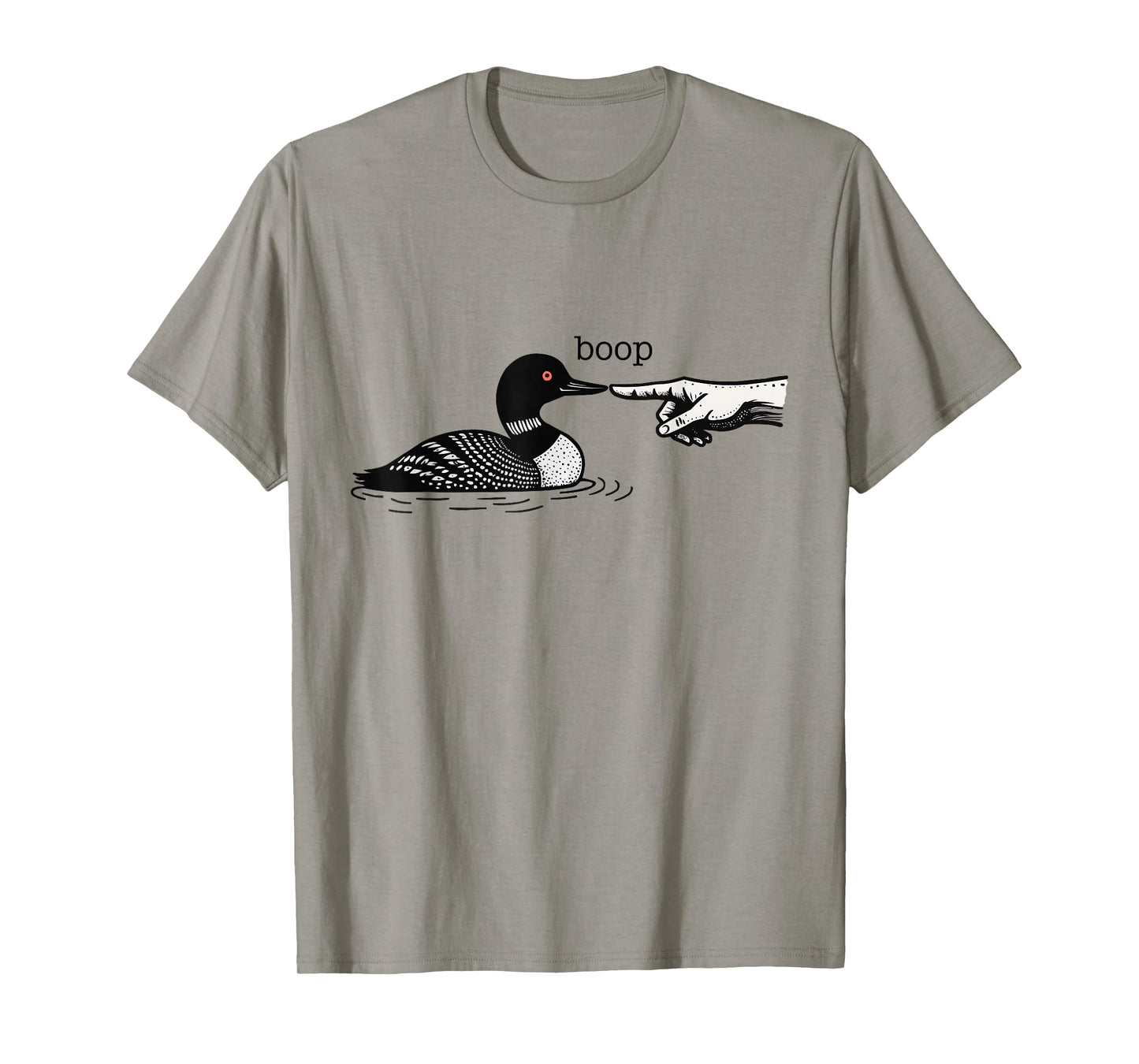 Pointing Hand Boops a Loon T-Shirt