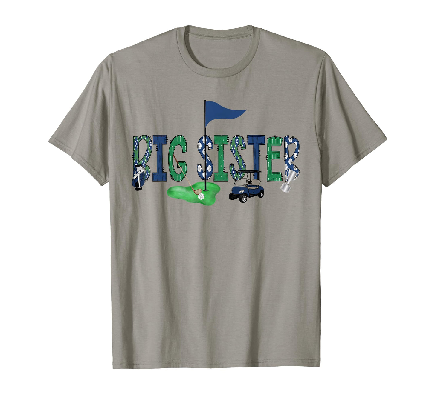 Big Sister Of The Birthday Boy Hole in One Golf Sport T-Shirt