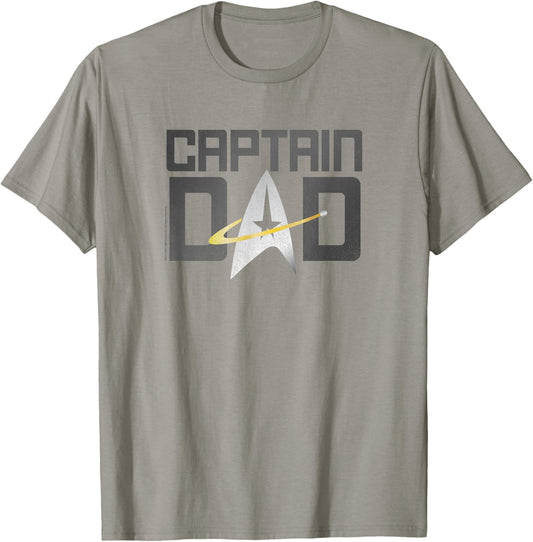 Star Trek: The Next Generation Father's Day Captain Dad T-Shirt