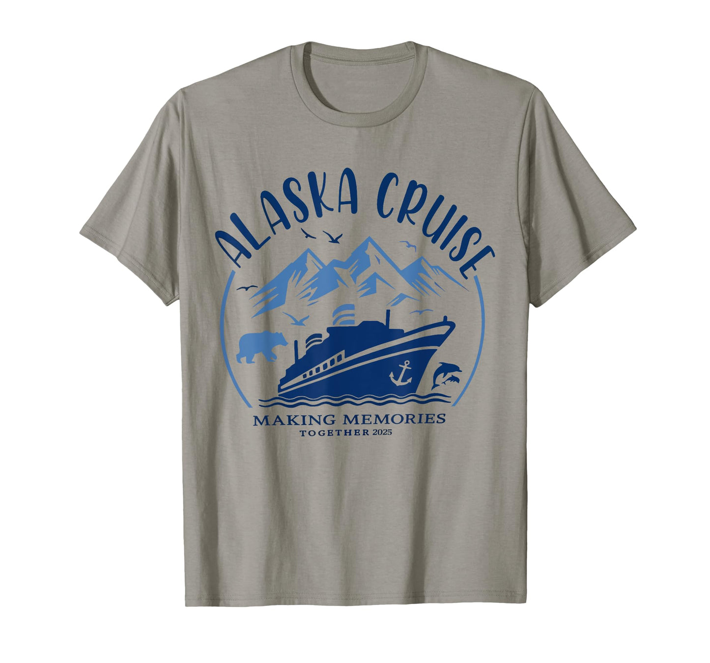 Matching Family Friends And Group Alaskan Alaska Cruise 2025 T-Shirt