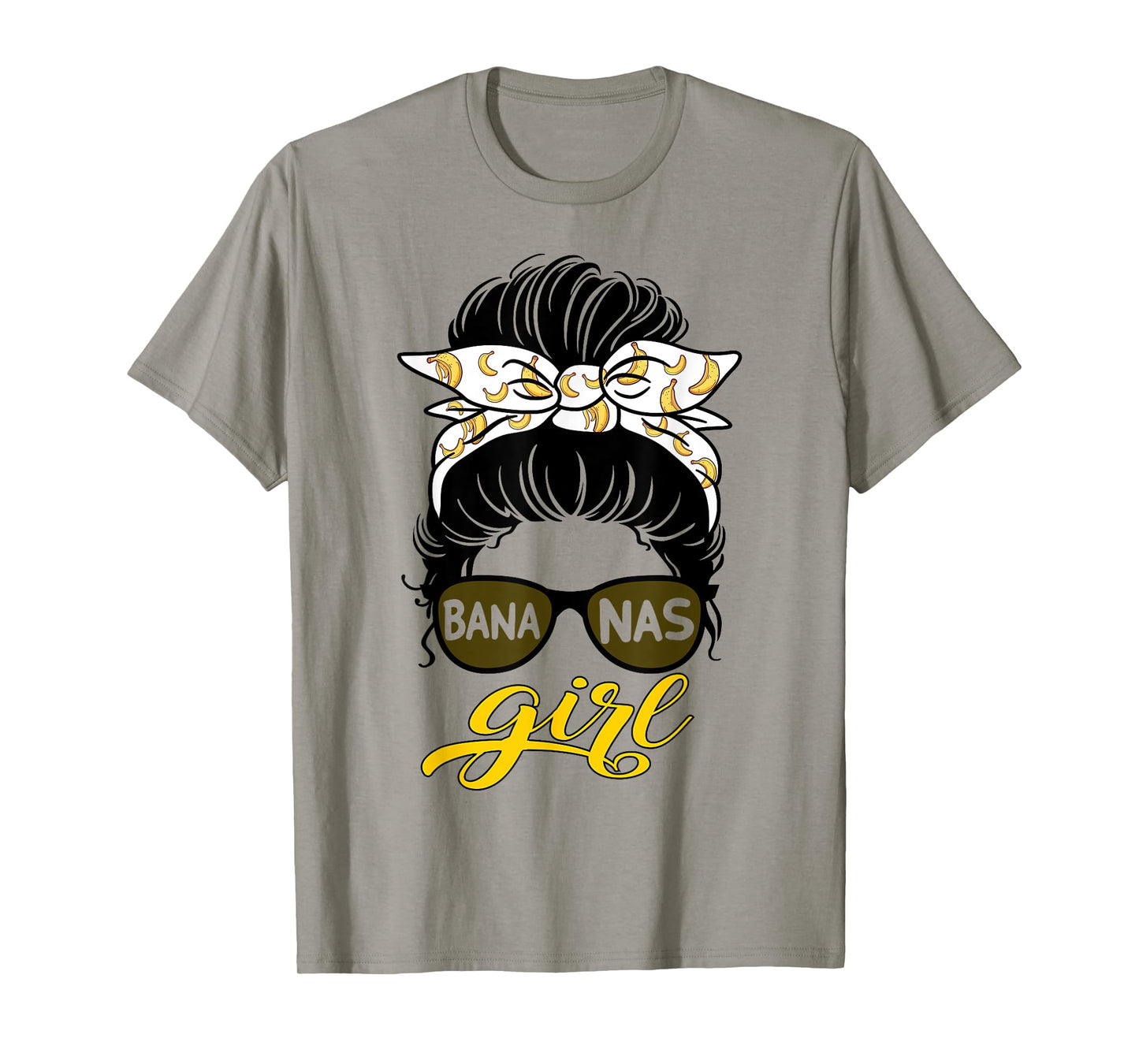 Retro Bananas Coquette Bow Gift for Girls & Women T-Shirt