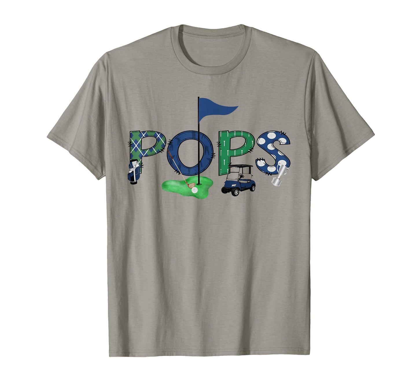Pops Of The Birthday Boy Hole in One Golf Sport Matching T-Shirt