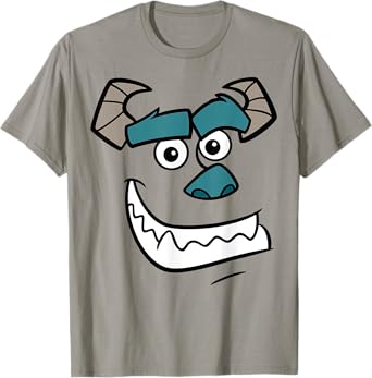Disney Pixar Monsters, Inc. Halloween Sulley Face Costume T-Shirt