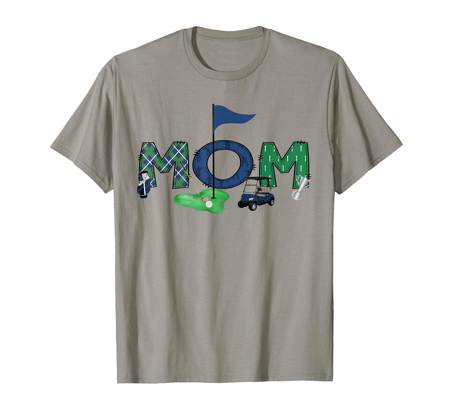 Mom Of The Birthday Boy Hole in One Golf Sport Matching T-Shirt