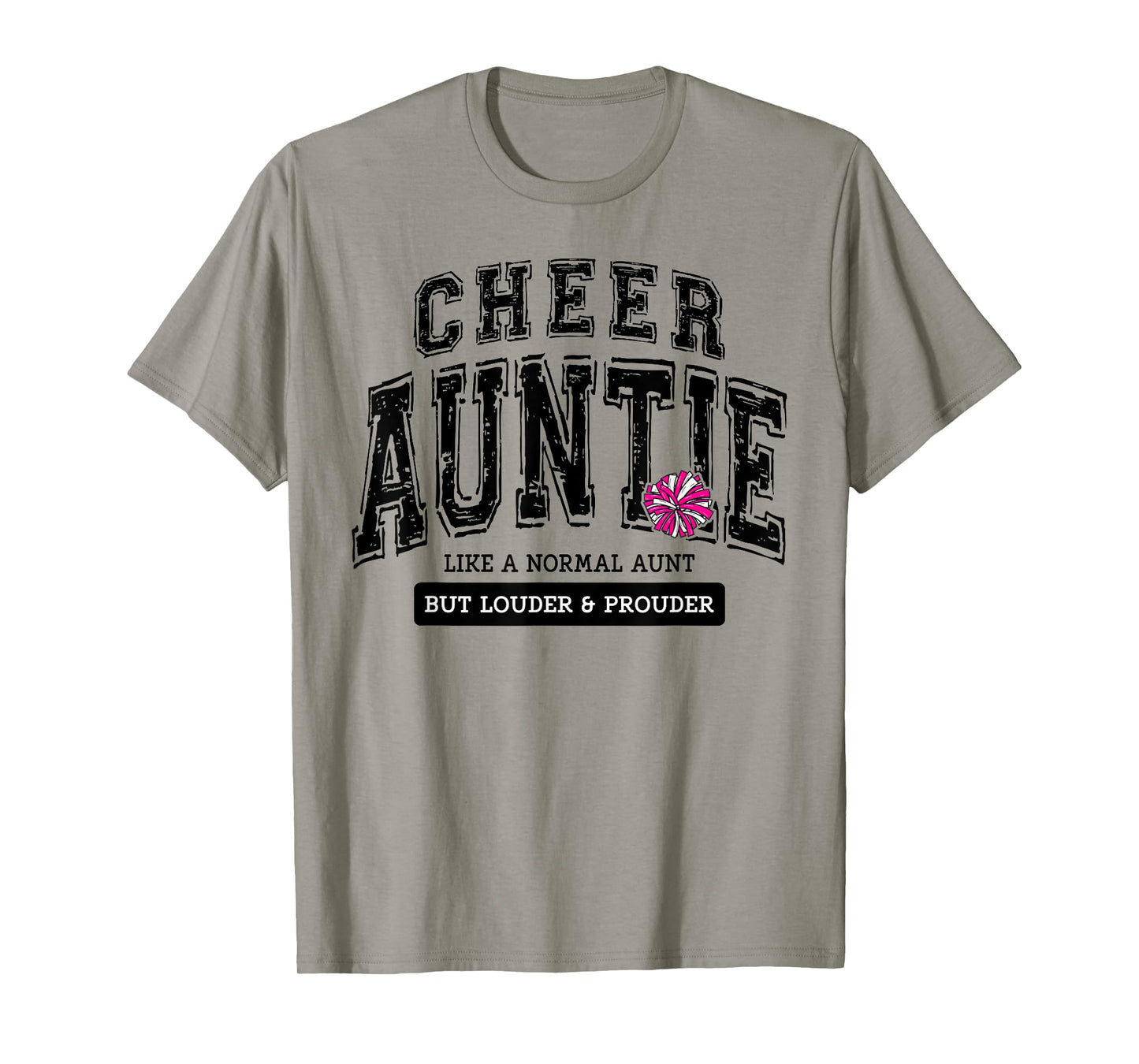 Cheer Auntie Matching Aunt Loud Proud Family Cheerleader T-Shirt