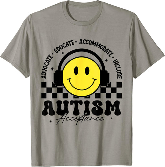 Autism Awareness Acceptance Special Education Teacher Kids T-Shirt