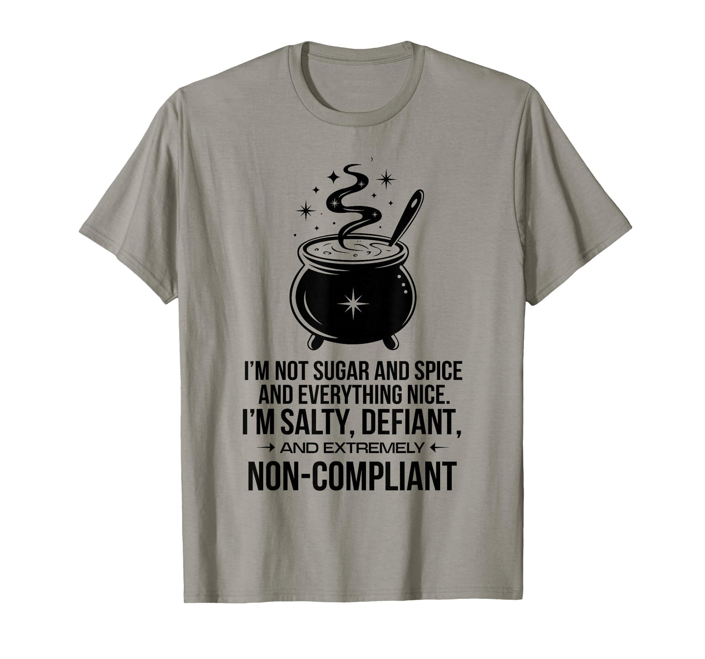 I'm Not Sugar And Spice Everything Nice I'm Salty Defiant T-Shirt