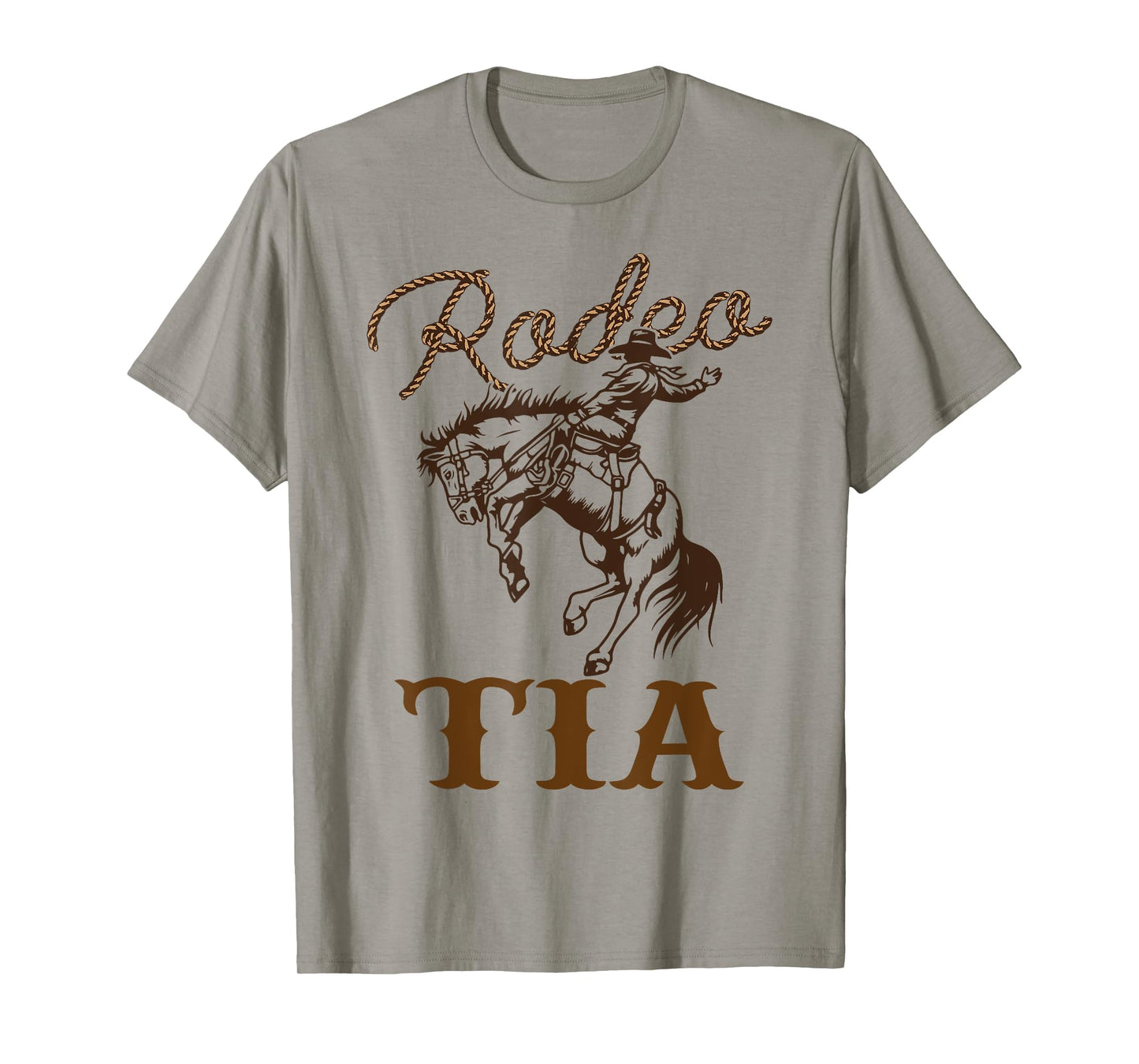 Tia Birthday Cowboy Cowgirl Western Rodeo Aunt Bday Party T-Shirt