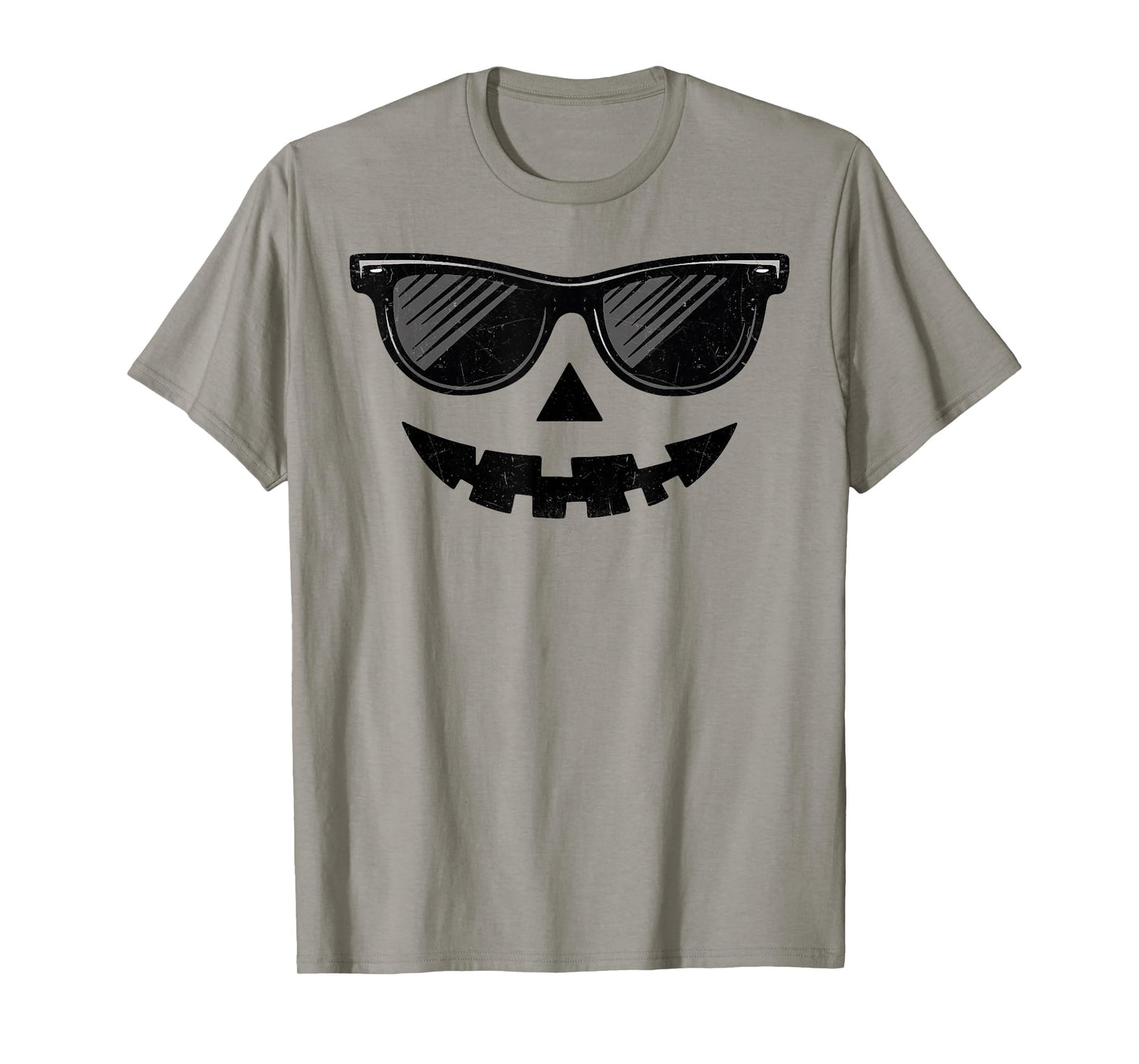 Funny Jack O Lantern Face Pumpkin Halloween Costume Men Boys T-Shirt