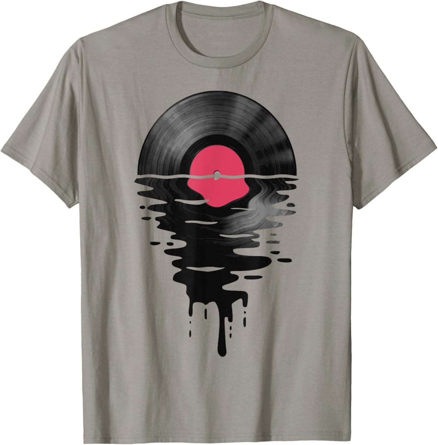 Vinyl Record Music LP Classic 80s Sunset T-Shirt