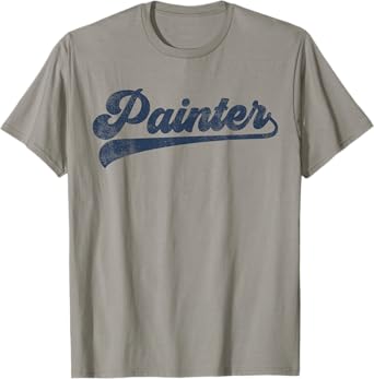 Painter Cute Vintage Graphic T-Shirt