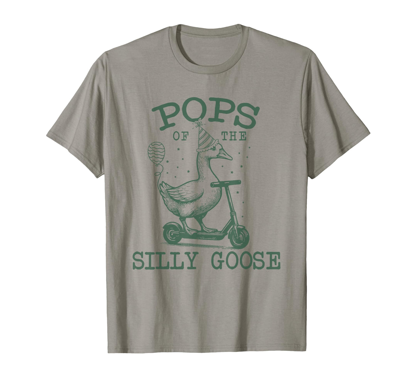Pops of The Silly Goose First Birthday Family Matching T-Shirt