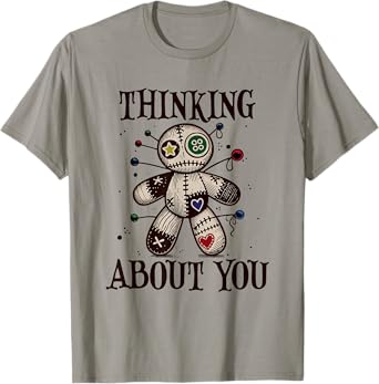 Thinking about you, Voodoo Doll T-Shirt