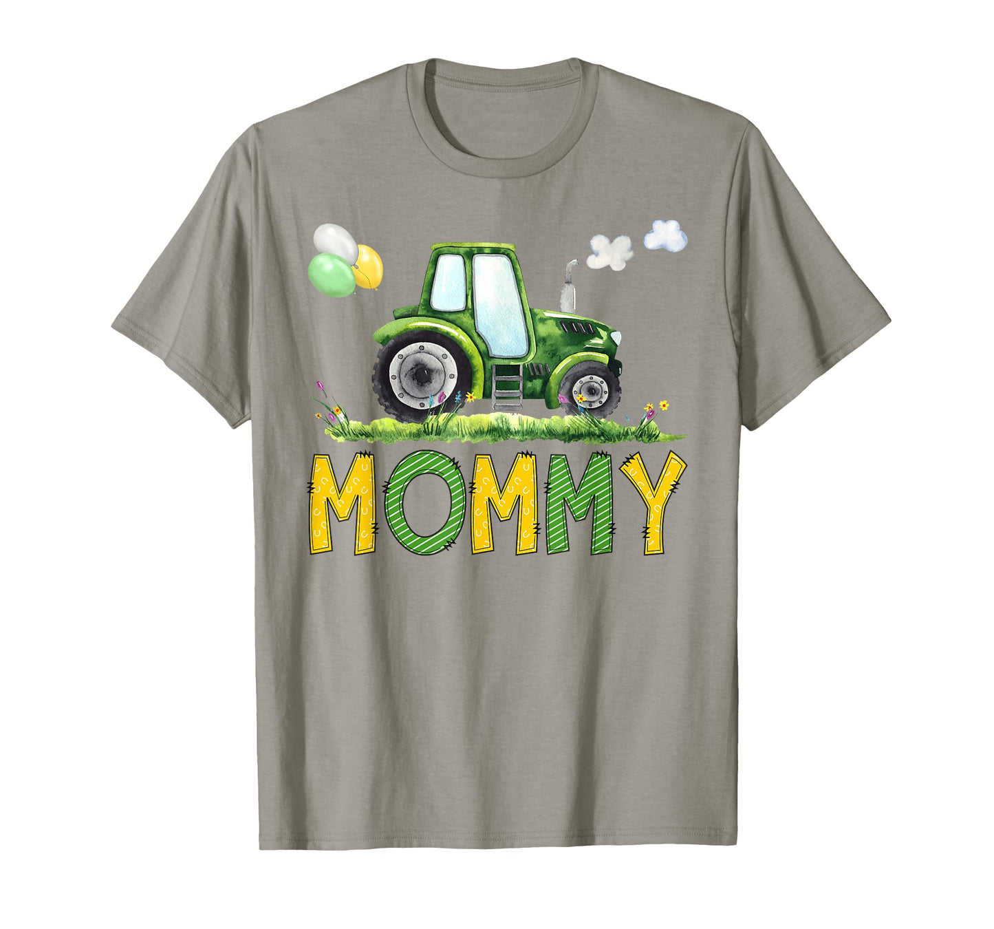 Mommy of The Birthday Boy Tractor Farm Truck Matching T-Shirt