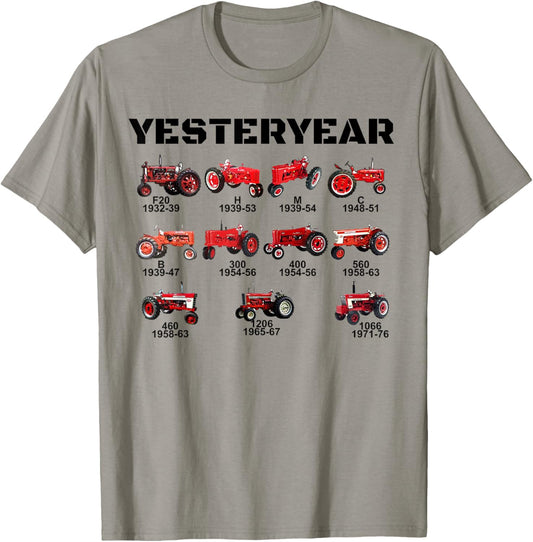 Vintage Red Tractor Yesteryear T-Shirt