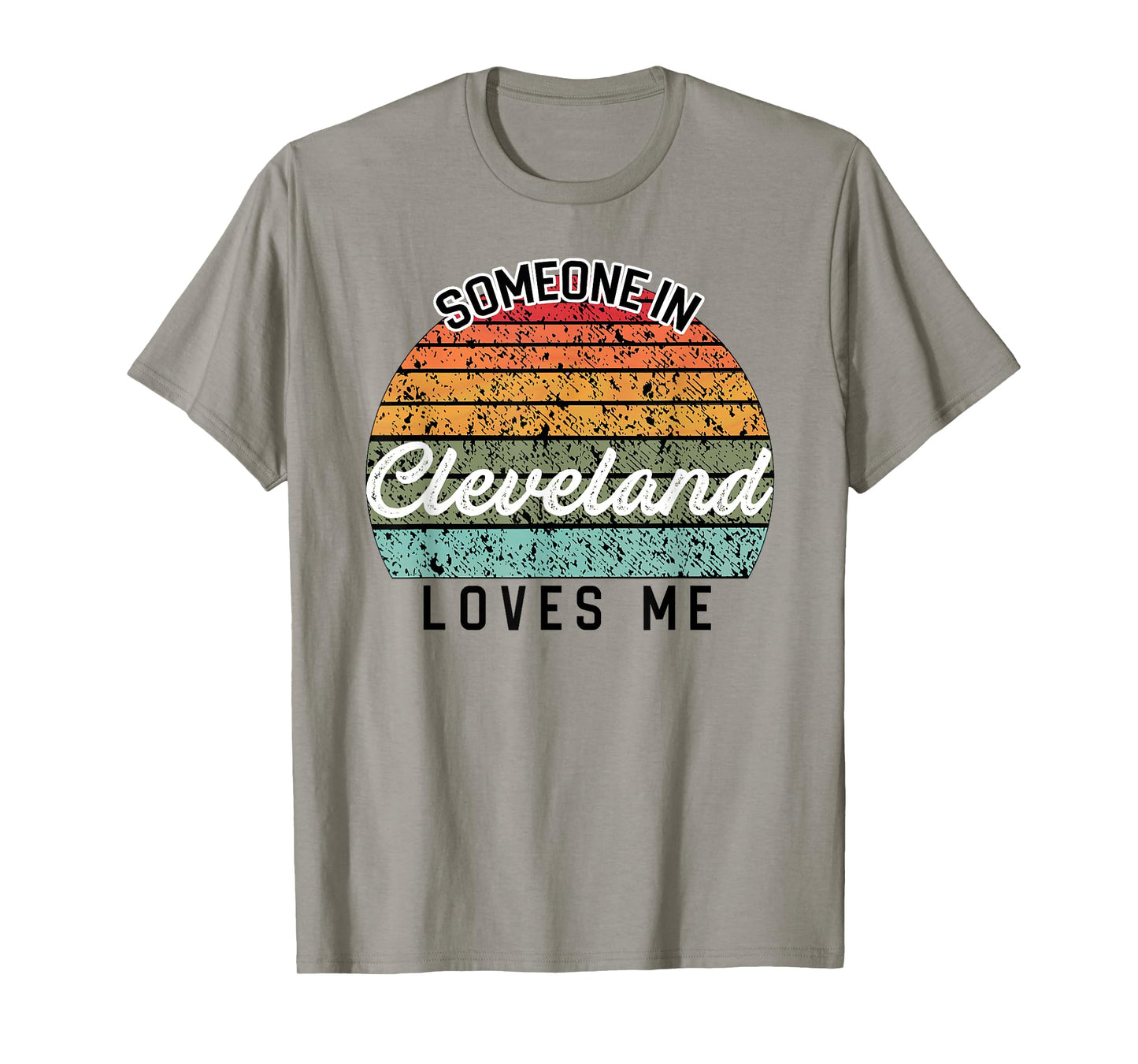 Someone in Cleveland Loves Me United States Family Travel T-Shirt