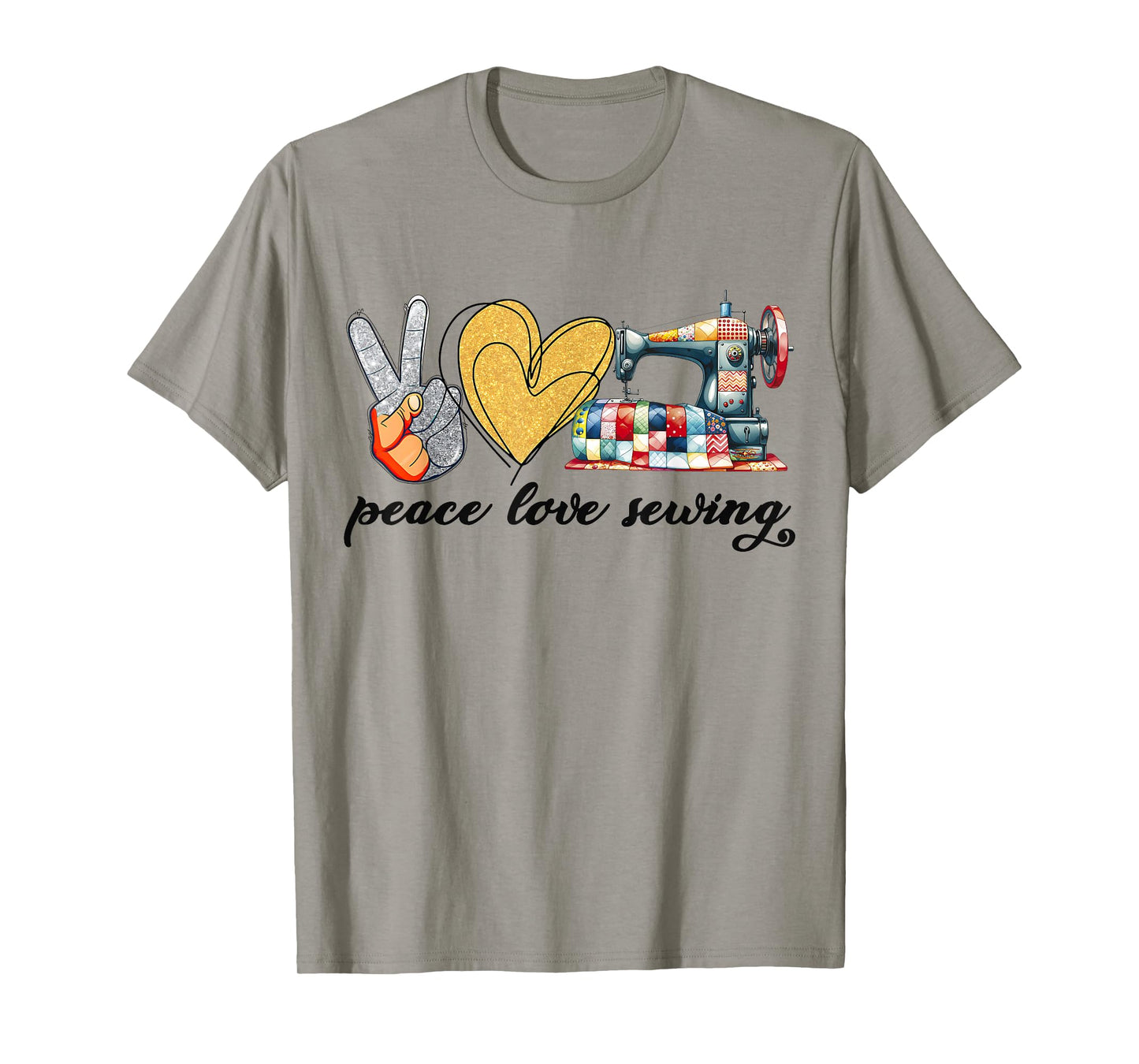 Cute Women Sewing Themed Tshirts Love Quilting Quilter Sewer T-Shirt
