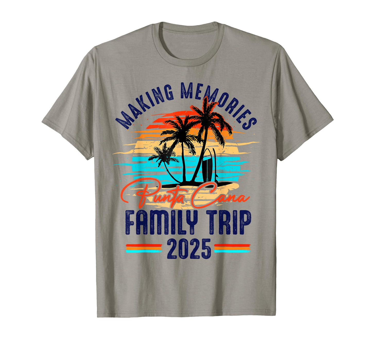Family Punta Cana Vacation 2025 Summer Vacation Matching T-Shirt