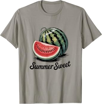 Watermelon Retro Vintage Halloween Summer Sweet Costume T-Shirt