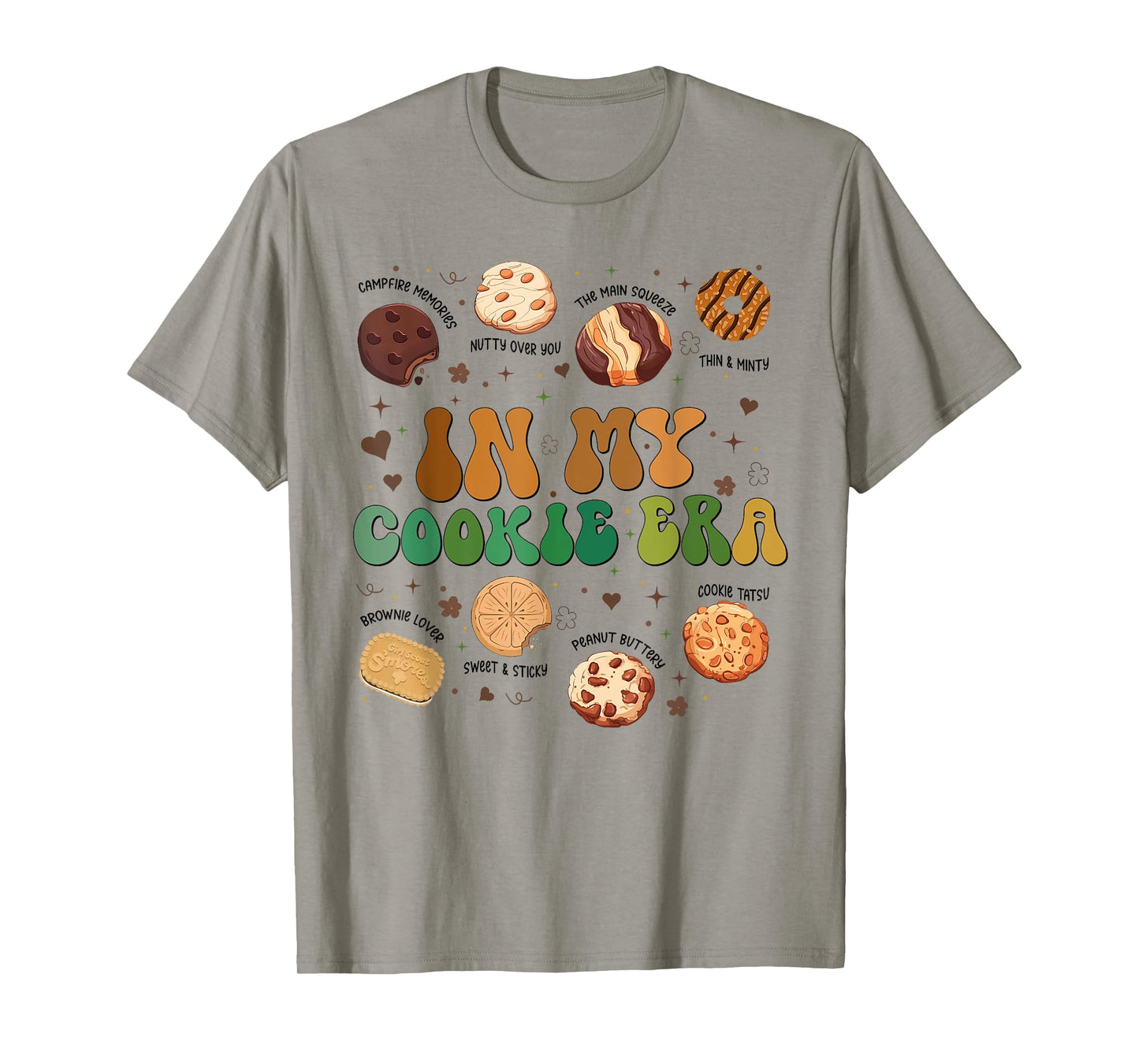 In My Cookie Era Cookie Dealer Era Scout Mom Girls Kids T-Shirt