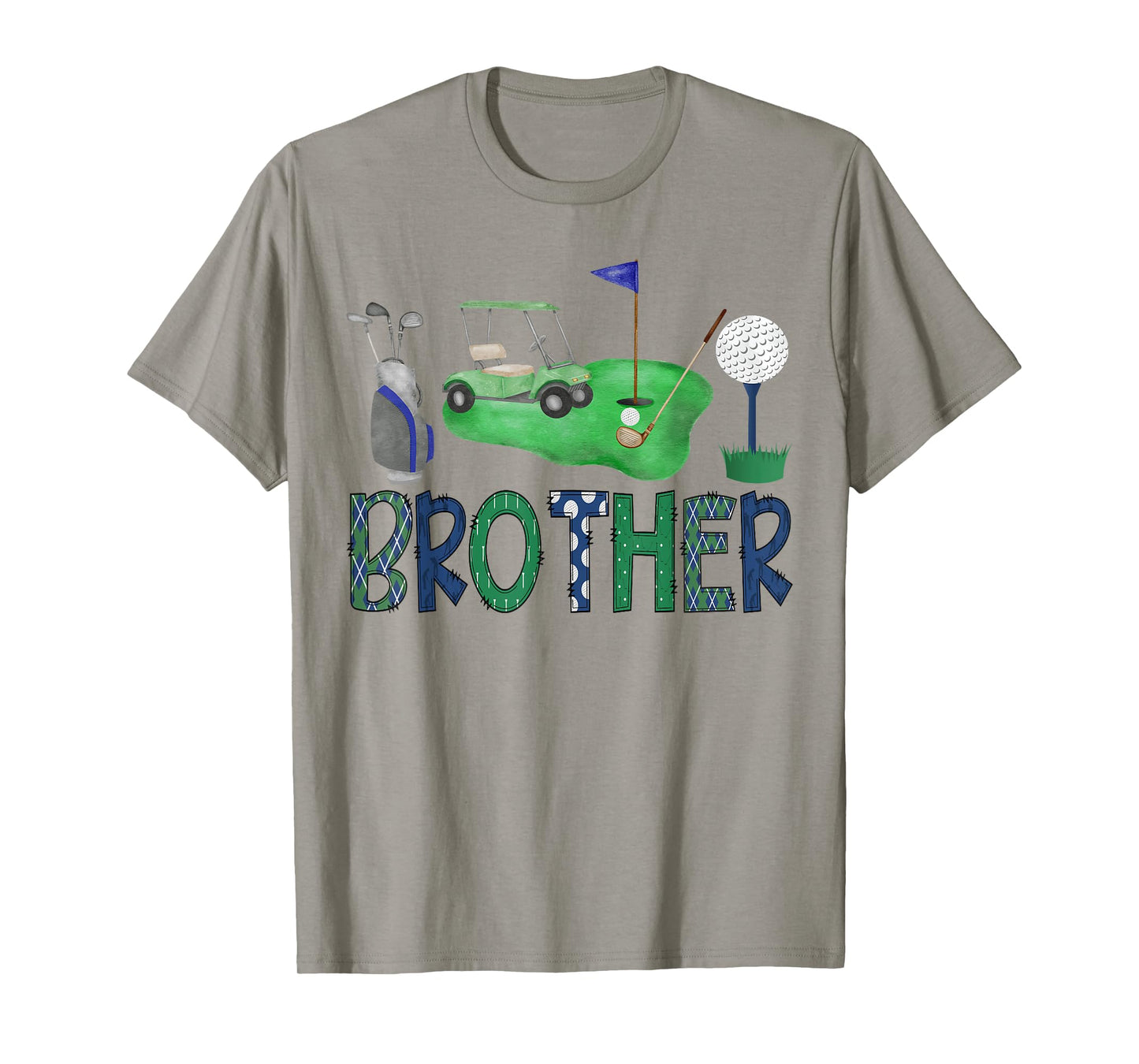 Brother Of The Birthday Boy Hole in One Golf Sport Matching T-Shirt