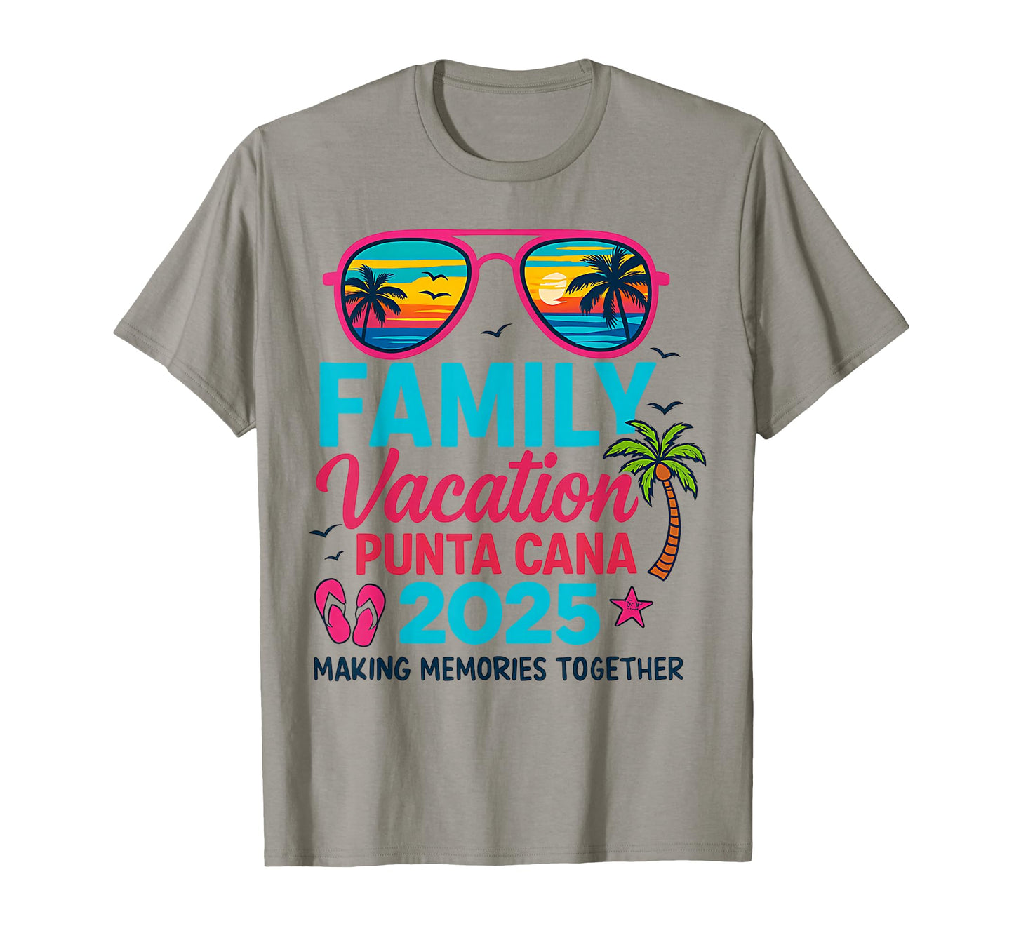 Family Vacation Punta Cana 2025 Holiday Sumer Matching Group T-Shirt