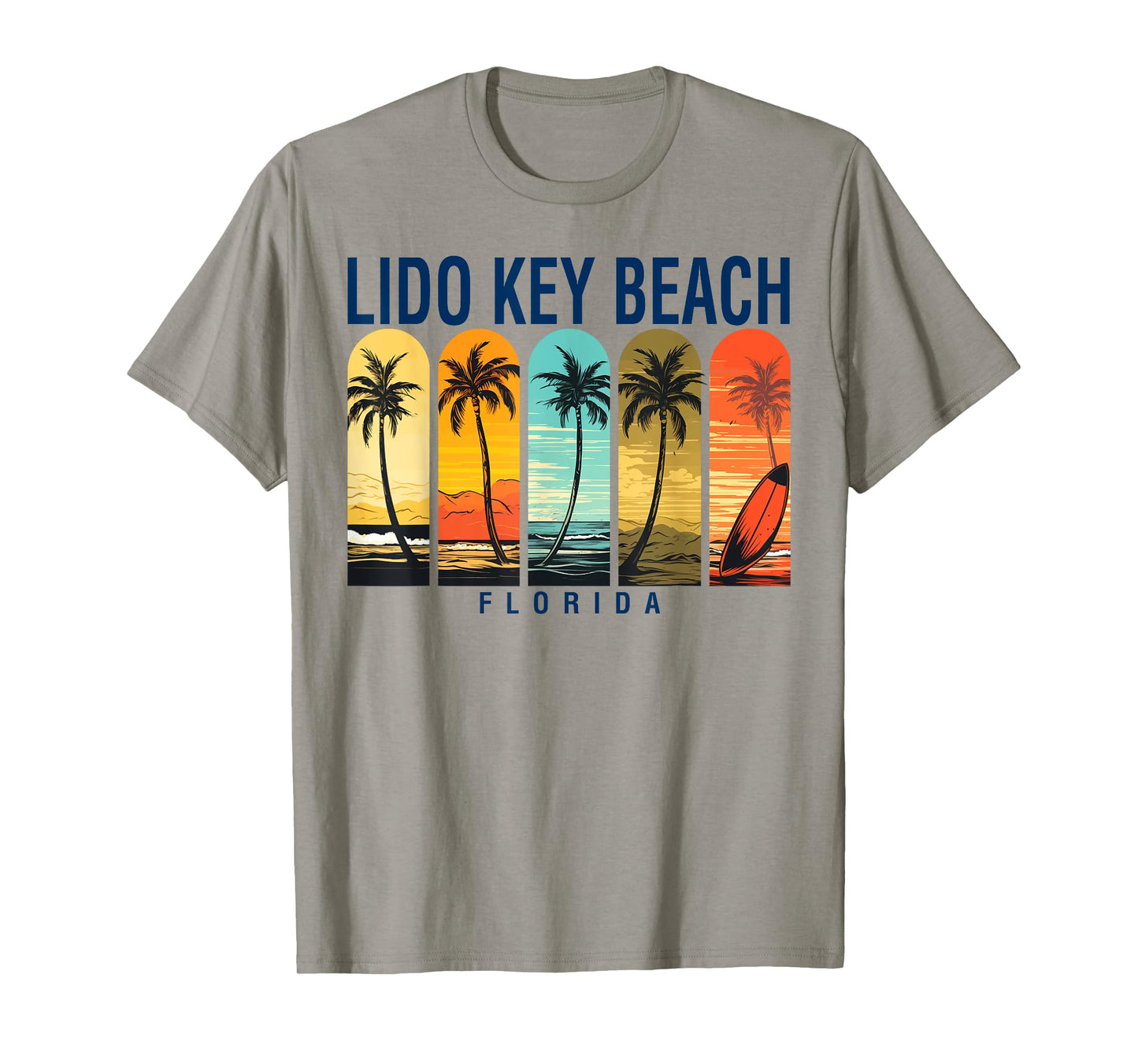 Lido Key Beach Florida Men Beach Rider Women T-Shirt