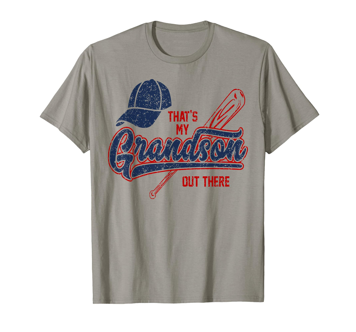 Thats My Grandson Out There Baseball Grandma Mother's Day T-Shirt