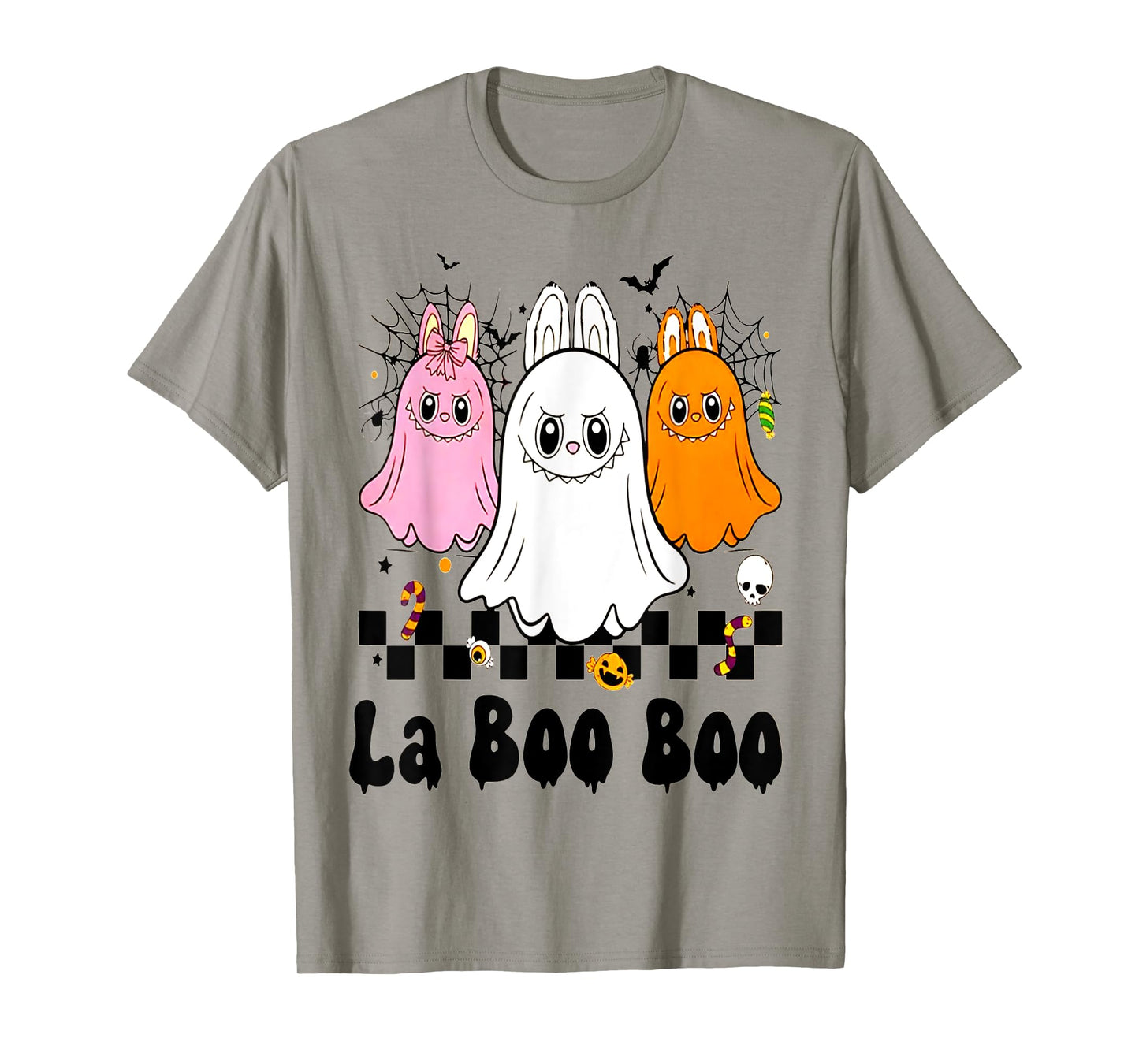 Cute Laboo Boo Ghost Halloween Shirt for Adults Boys Girls T-Shirt