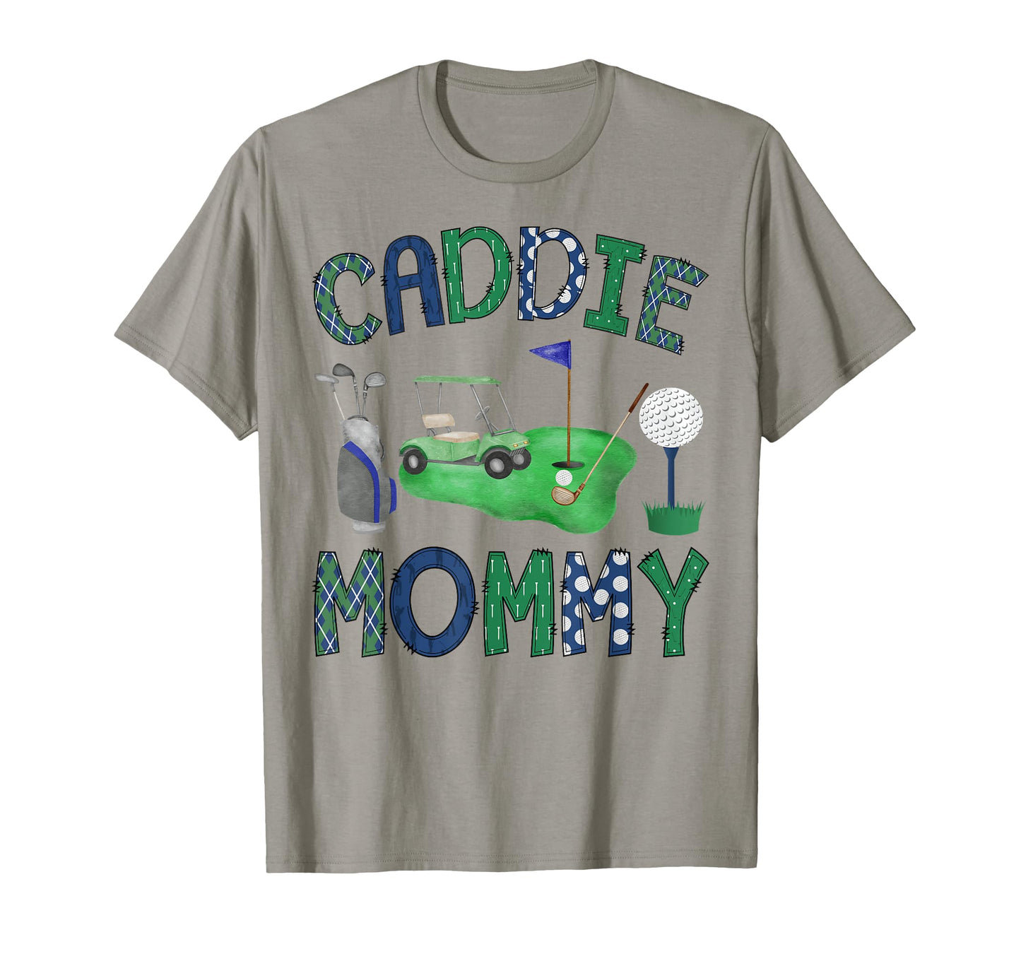 Caddie Mommy Hole in One Birthday Golf Lover Party T-Shirt