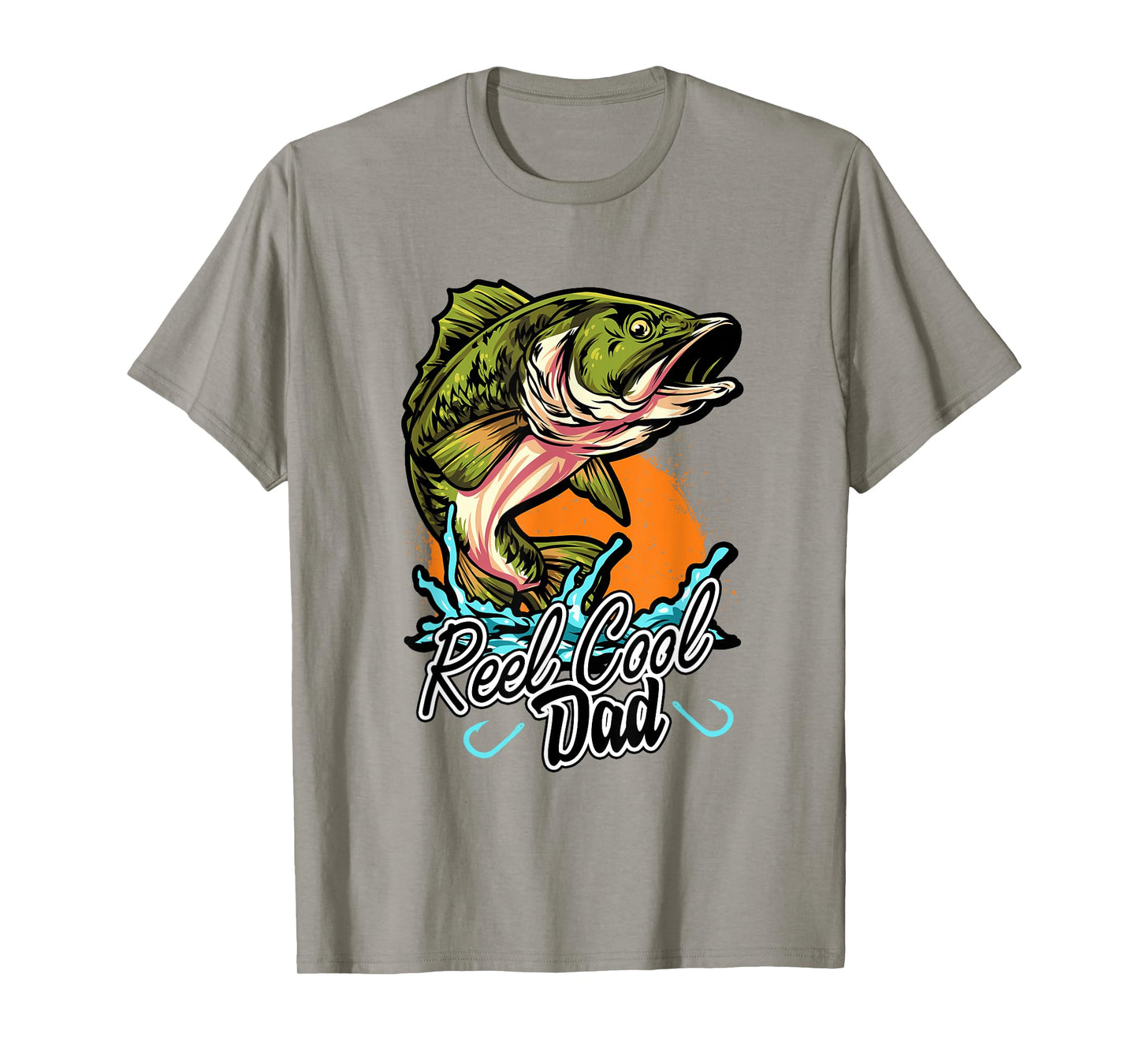 Funny Reel Fishing Fish Fisherman Fathers Dad Angling Angler T-Shirt