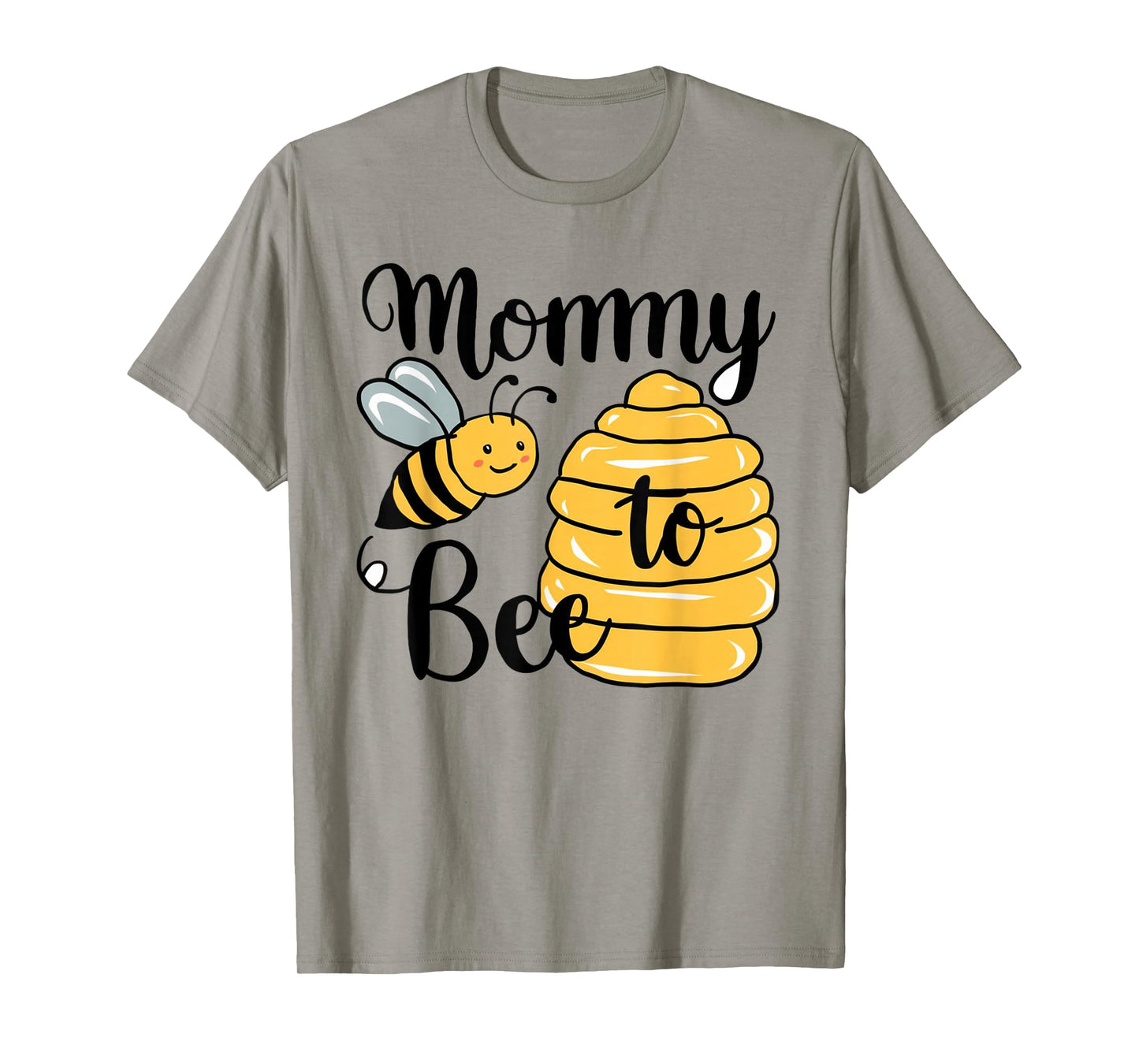 Mommy To Be New Mom Bee Baby Shower Baby Announcement T-Shirt