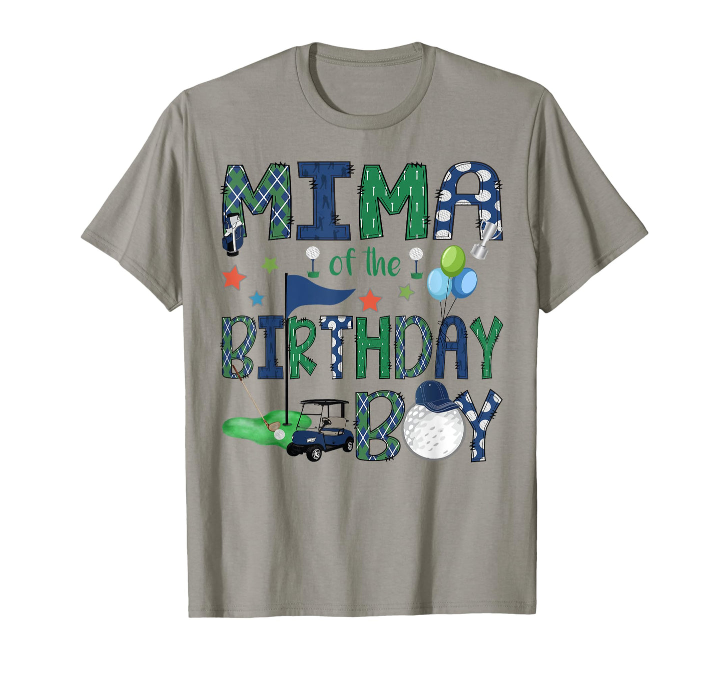 Mima Of The Birthday Boy Hole In One Golf Lover T-Shirt
