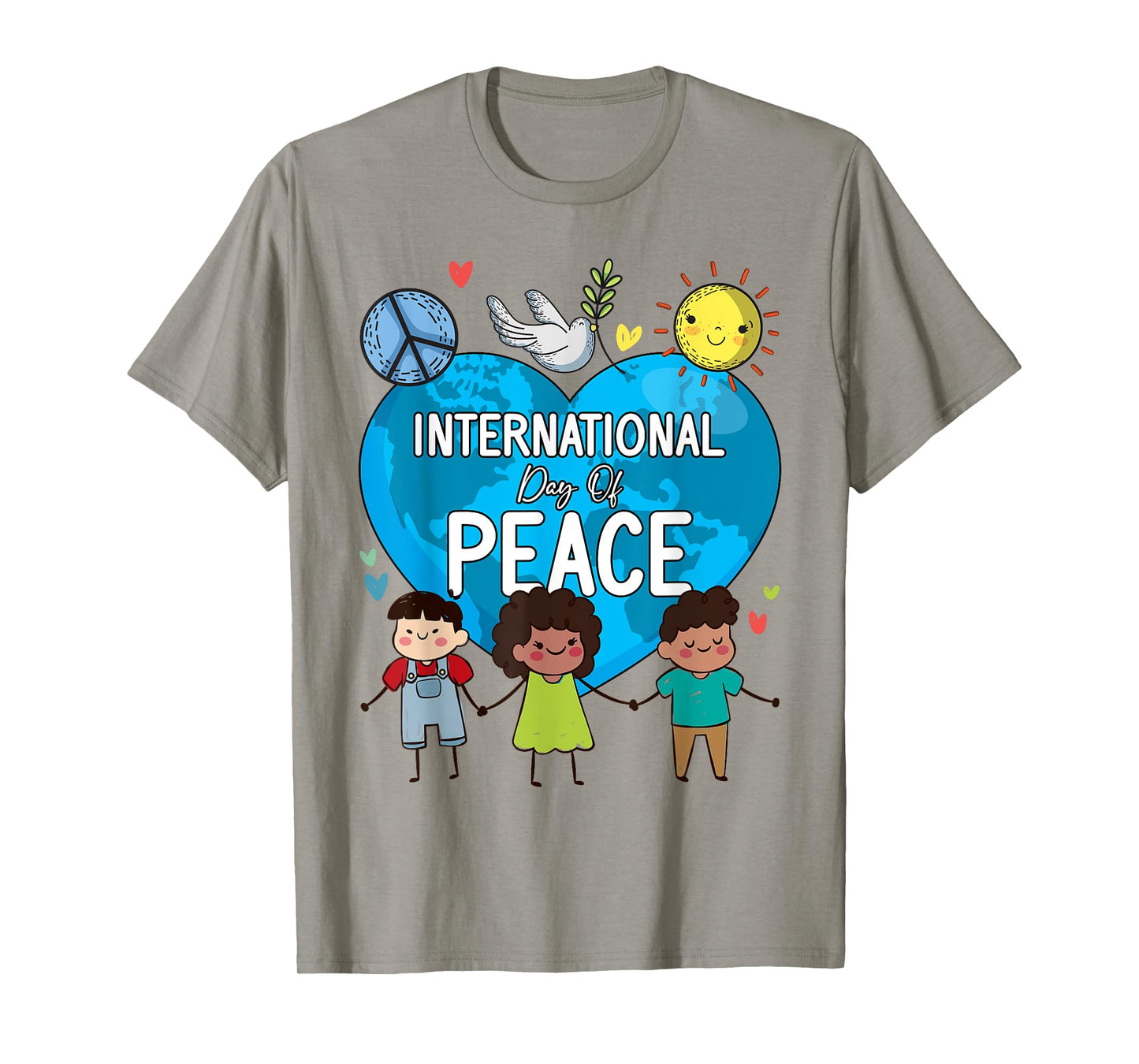 Peace Bird International Day Of Peace September 21st Kids T-Shirt