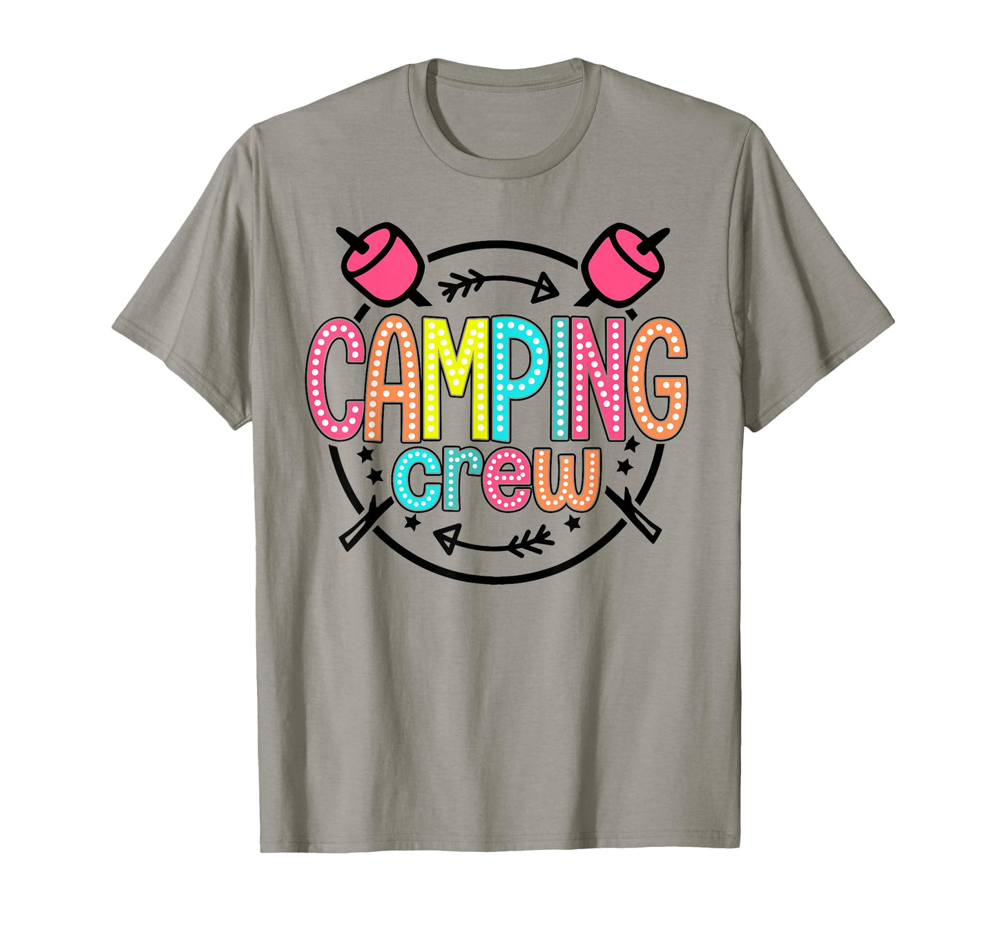 Family Camper Group Camping Crew Camping Matching T-Shirt