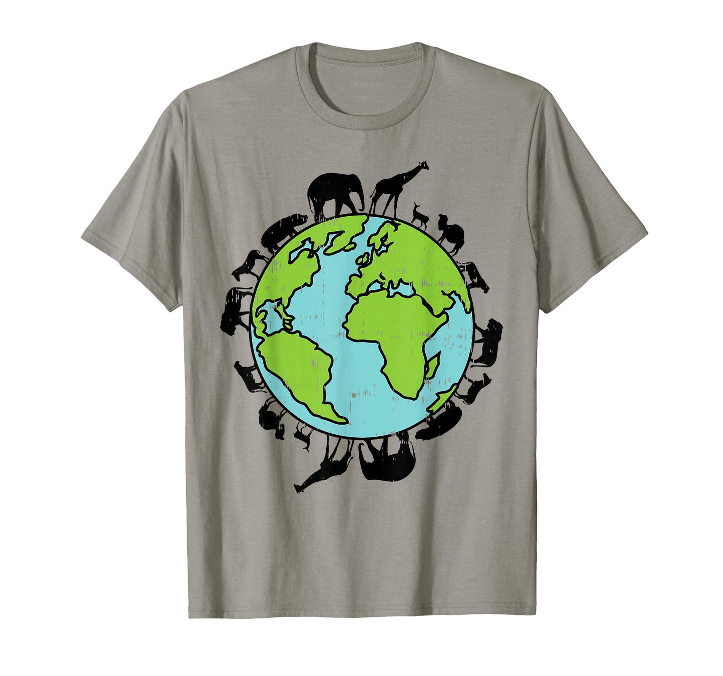 Earth Animals Wildlife Conservation Environmentalist Gift T-Shirt