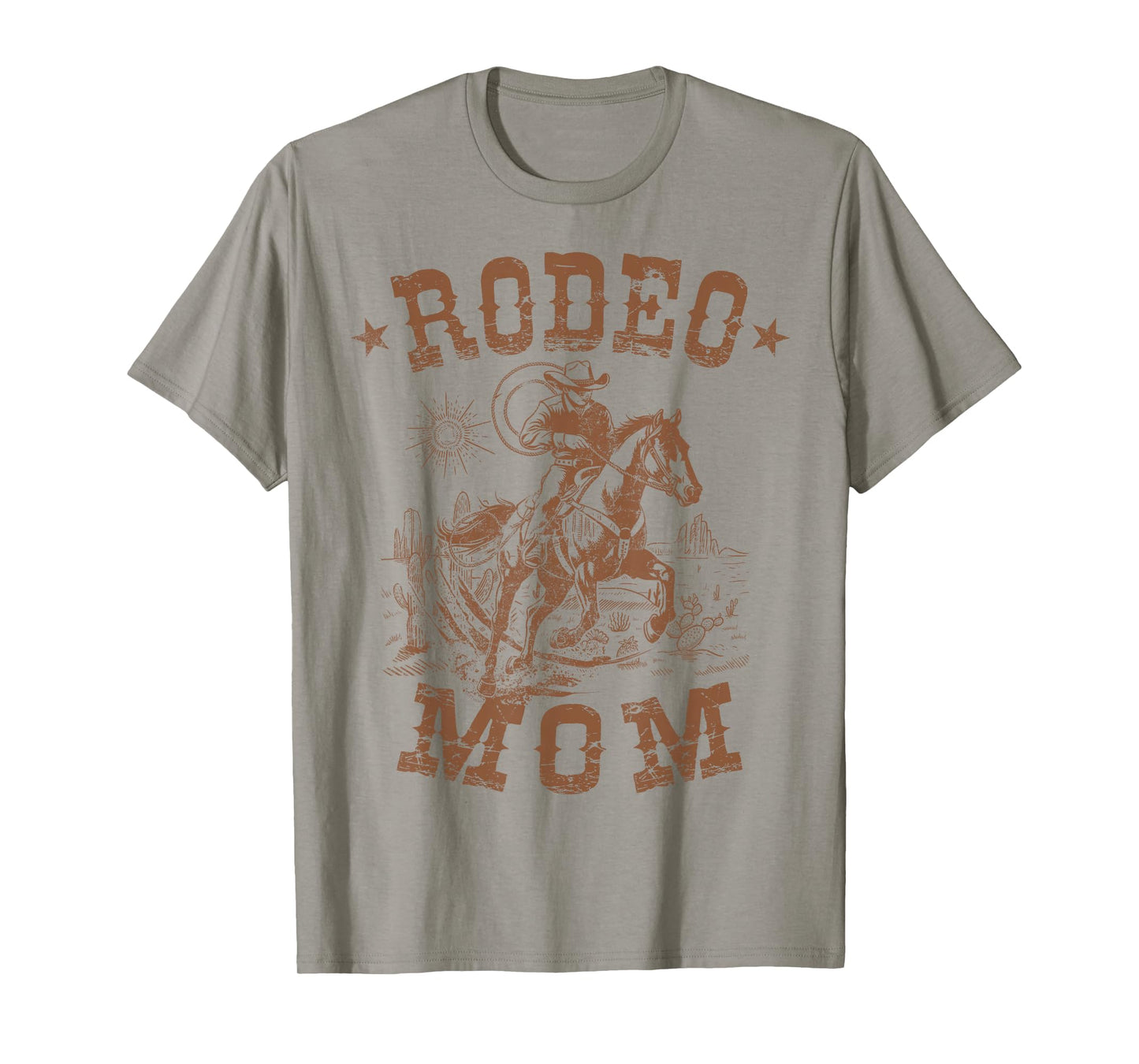 Rodeo Mom Western Cowboy Mommy Family Matching Mother's Day T-Shirt
